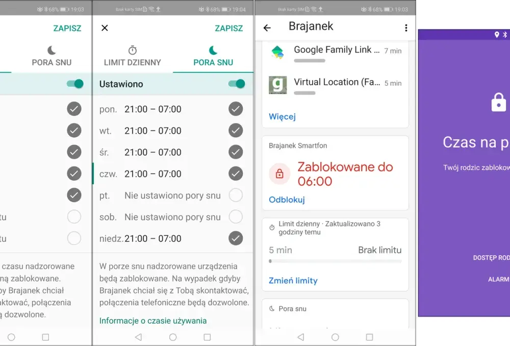 Jak usunąć dziecko z Family Link - Jak nie zablokować urządzenia?