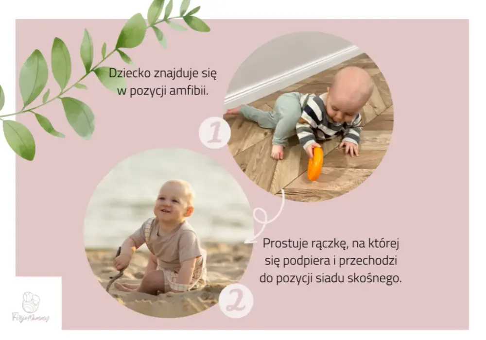 Kiedy niemowlę powinno siadać? Jak wspierać bezpieczny rozwój?