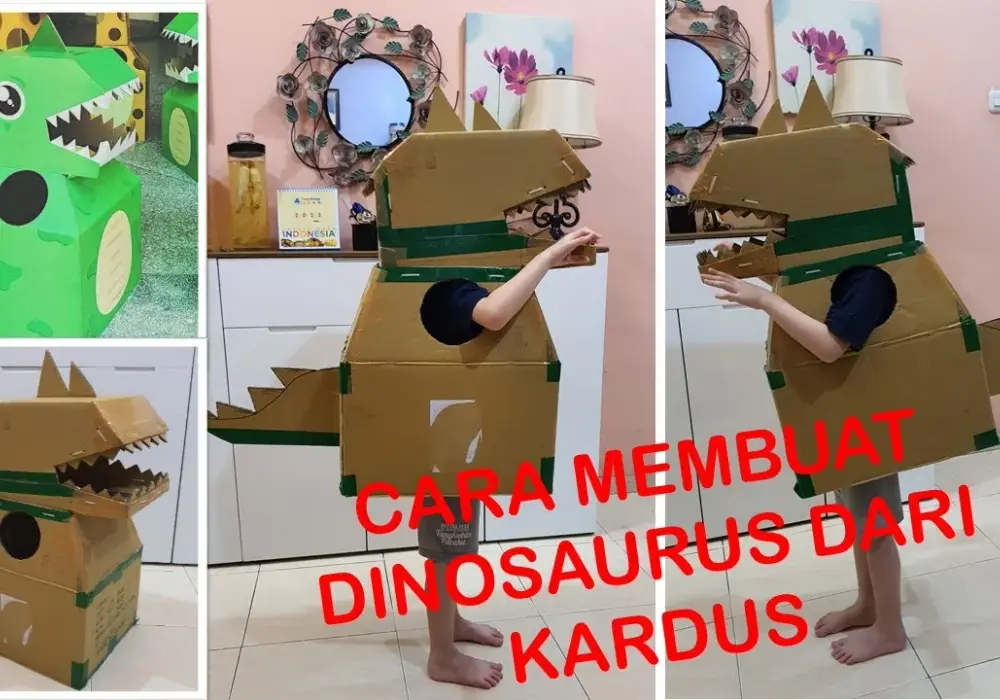 Jak zrobić strój dinozaura dla dzieci - krok po kroku i porady