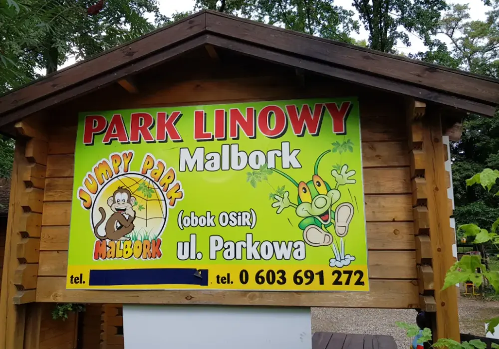 Park linowy Malbork - emocjonujące trasy i atrakcje dla każdego