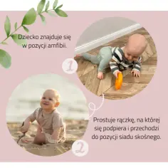 Kiedy niemowlę powinno siadać? Jak wspierać bezpieczny rozwój?