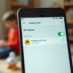 Telefon wyświetla ustawienia Family Link. Dowiedz się, jak zdjąć Family Link z konta dziecka, aby dać mu więcej swobody.