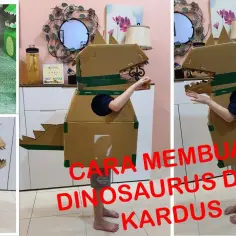 Jak zrobić strój dinozaura dla dzieci - krok po kroku i porady