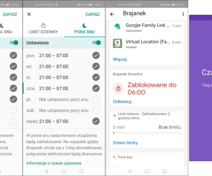 Jak usunąć dziecko z Family Link - Jak nie zablokować urządzenia?