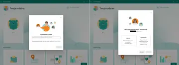 Ekran Family Safety pokazuje okno dodawania członka rodziny. Można tu zarządzać ustawieniami, co jest kluczowe, by wiedzieć jak wyłączyć kontrolę rodzicielską Microsoft.
