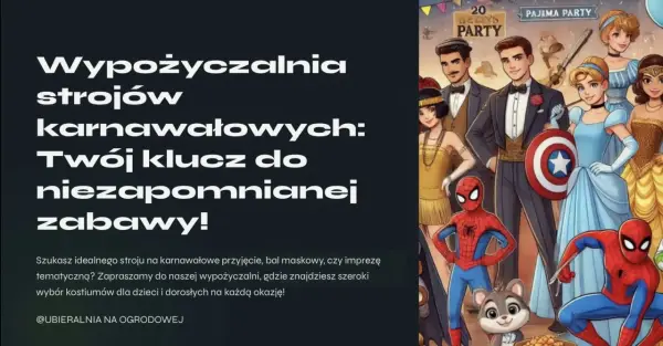 Wypożyczalnia kostiumów dziecięcych - Na co uważać przy wyborze?